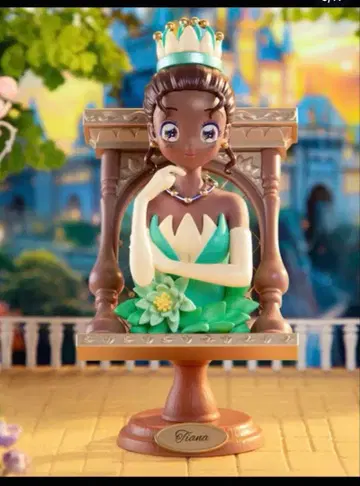디즈니 프린세스 티아나 피규어 top toy disney 미개봉