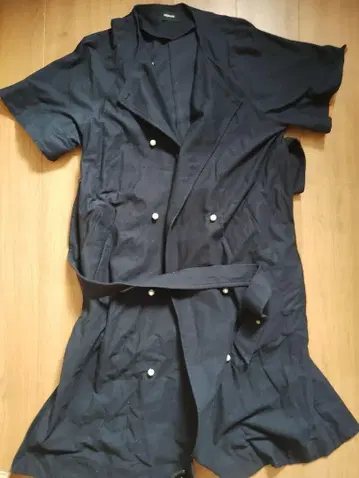 DRESSLAVE 네이비 베스트&원피스 숏슬리브