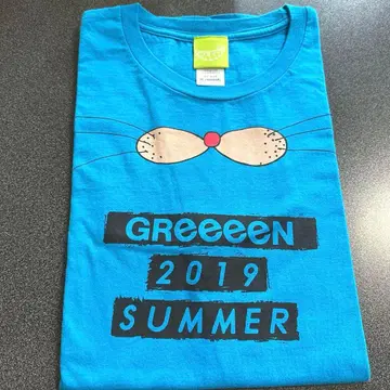 [ 즉시 구매 ] GReeeeN gre4nboyz T셔츠 XL navi