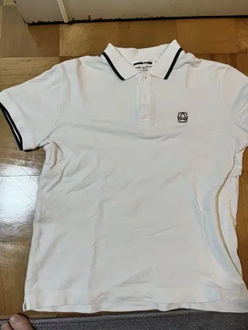 MCQ 화이트 피케 셔츠