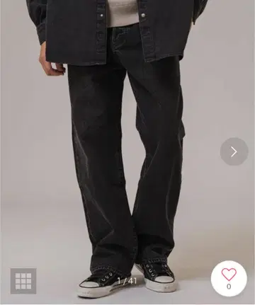 2025년 EDIFICE LE JEAN 12.5oz 스트레이트 데님 M