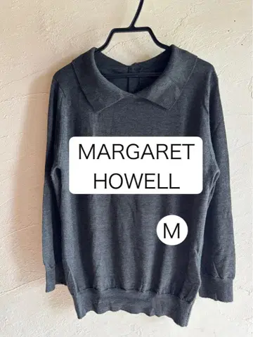MARGARET HOWELL 마가렛 하웰 울 스웨터 M 고급