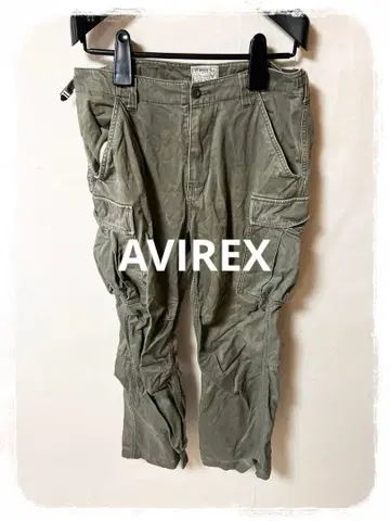 P1 AVIREX 카고 팬츠 패티그 베이직 필드 XL