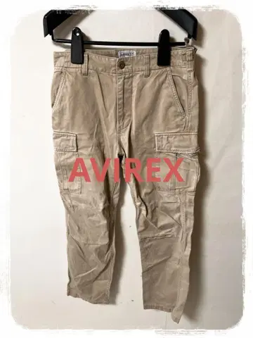 P1 AVIREX 카고 팬츠 M