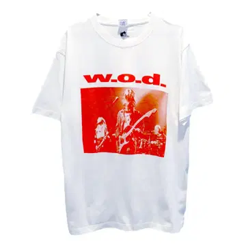w.o.d. 그래픽 T셔츠 화이트