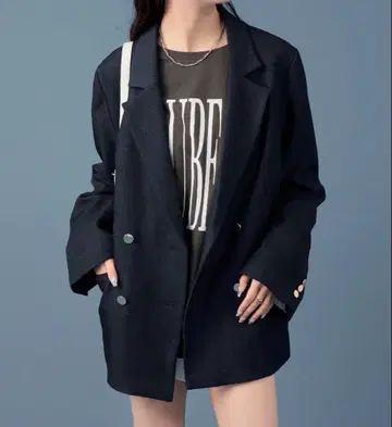 mystic 골드 버튼 테일러드 자켓