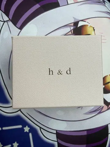 h & d 실버 반지