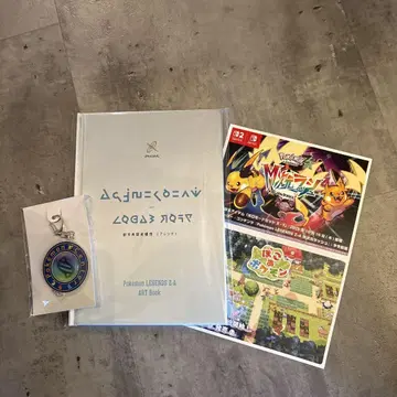 [미사용 새상품] PokemonLegendsZA ARTBook 키링