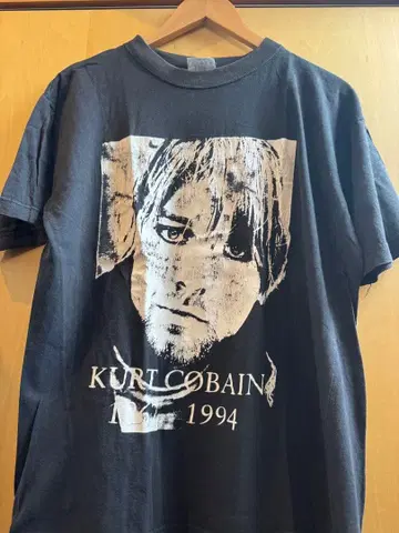 Kurt Cobain 티셔츠 M 사이즈 1994 밴드 티