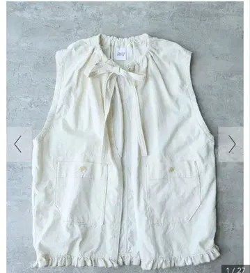 buoybuoy VINTAGE RIPPLE SMOCK 베스트