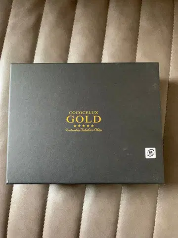 COCOCELUX GOLD 고급 가죽 지갑 다기능 장지갑 베이지