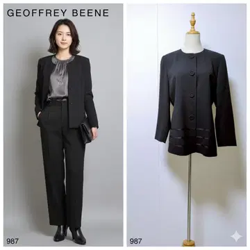 제프리 빈 노카라 자켓 블랙 세레모니 포멀 새상품급