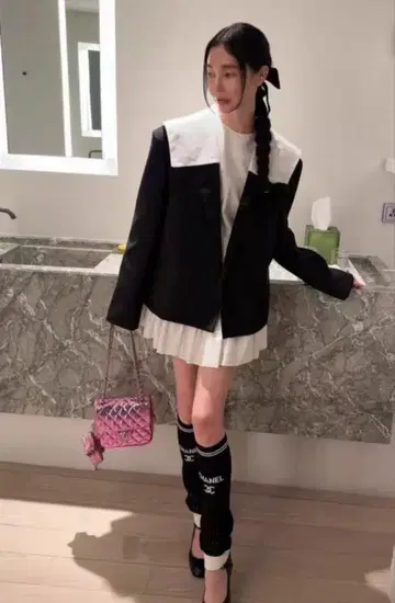 세일러 카라 2way 오버 사이즈 자켓 HERDER 한국 브랜드