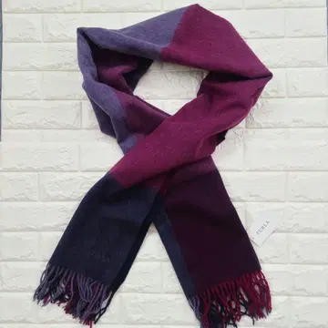 새상품 FURLA 스톨 대형 모 100% 숄 머플러 훌라 무릎 담요