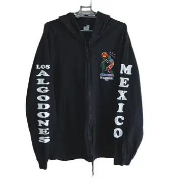 90s 멕시코 기념품 네이티브 지퍼 후드티 멕시칸 파카 아메카지