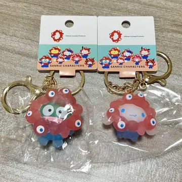 산리오 미야쿠미야쿠 클리어 키링 시나몬 한교동