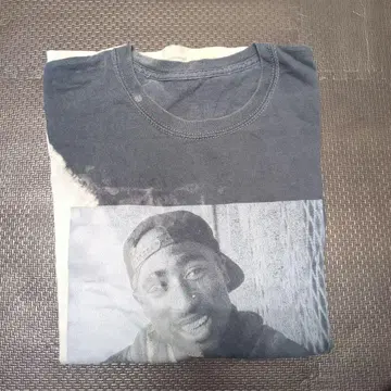 2Pac 프린트 T셔츠