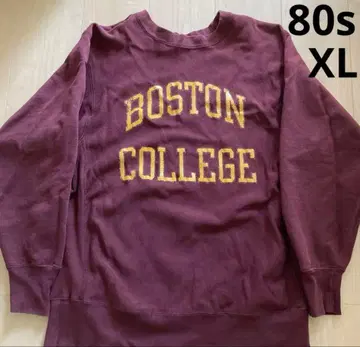 80s 챔피온 리버스 위브 보스턴 대학 BOSTON 미국제