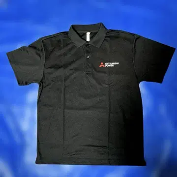 MITSUBISHI POWER 드라이 셔츠 블랙 LL 사이즈