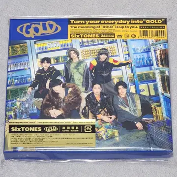 SixTONES GOLD 초회반 B CD+Blu-ray