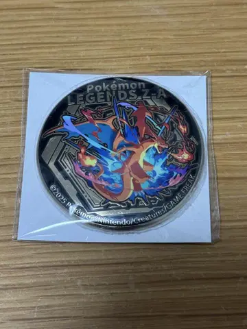 포켓몬 레전즈ZA 특전 캔뱃지 메가리자몽Y