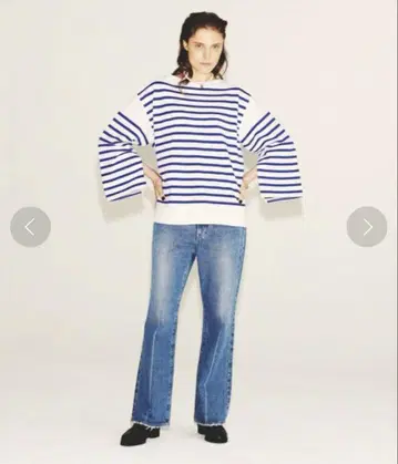6(ROKU) RUSSELL BORDER SLIT SLEEVE