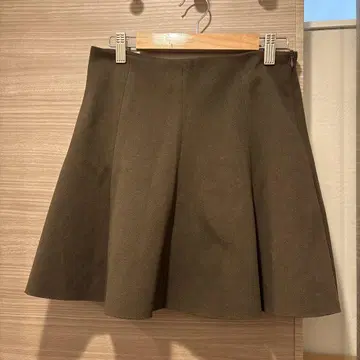 [ 미사용 새상품 ] 브라운 인팬츠 미니 스커트