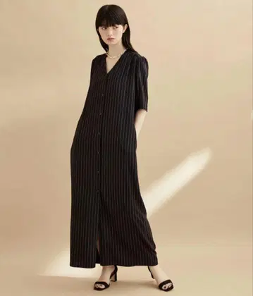 adametrope' 이지 레이온 셔츠 원피스