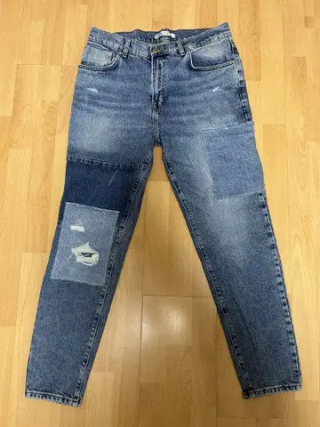 ZARA 패치워크 데님 팬츠 EUR 44