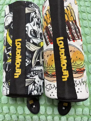 최초 가격 인하! 라우드마우스 원통형 유틸리티용 골프헤드커버 2세트