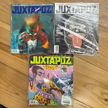 JUXTAPOZ 잡지 3권 세트