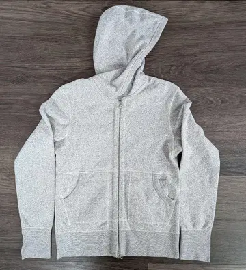 wings+horns 풀 집업 그레이 후드티