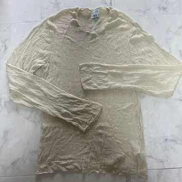 ZARA 아이보리 긴팔 니트 가격 인하 협상 가능