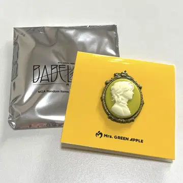 Mrs. GREEN APPLE 바벨탑 랜덤 카메오 핀즈 핀 배지