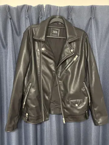 [ 새상품급 ] ZARA 블랙 라이더 자켓