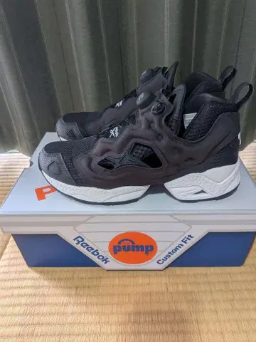 새상품급 Reebok 인스타펌프 퓨리 95 (코어 블랙) 27.5cm