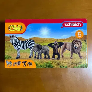 미개봉 새상품 슐라이히 WILD LIFE 동물 피규어 세트