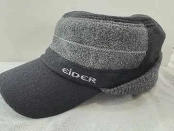 새상품급 남성용 EIDER(아이더) 플리스 귀도리 공군 모자 워크캡