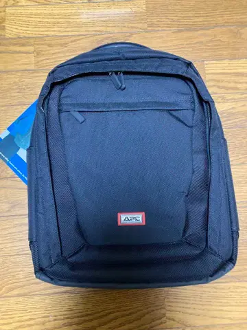 APC 블랙 백팩 백팩