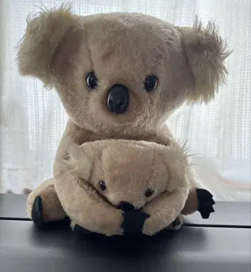 쇼와 레트로 코알라 아기 코알라 코알라 모자 봉제 인형