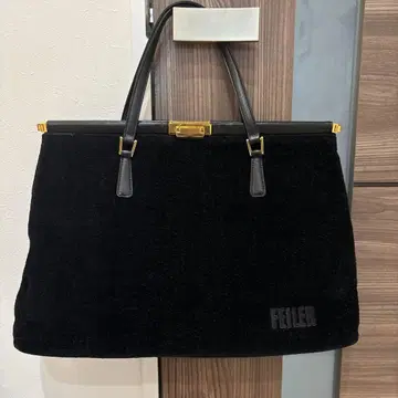 FEILER 블랙 토트백