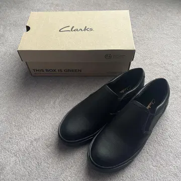 Clarks 블랙 슬립온 미사용 새상품