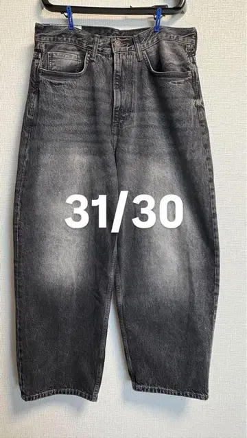 [ 새상품급 ] H&M 배기 데님 31/30