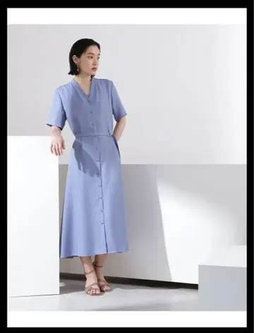 드레이프 플레어 원피스 NATURAL BEAUTY BASIC