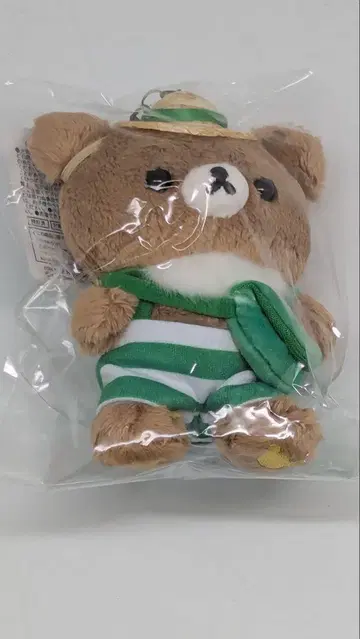 리락쿠마 x 마호로바마인즈 미우라 차이로이코구마 외출 봉제 인형 키링