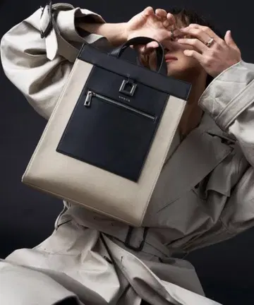 아들러 The tote bag 토트백 지퍼 포켓 부착
