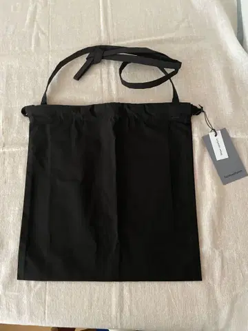 formuniform 드로스트링 백 스트랩 SS 블랙