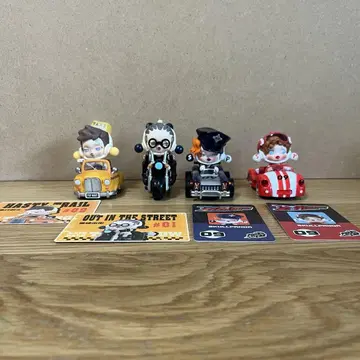 팝마트 POP MART skullpanda 피규어 4종 세트