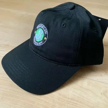 [ 미사용 새상품 ] 브루클린 브루어리 캡 자수 블랙