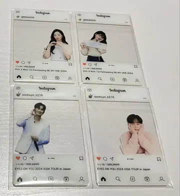 Instagram 풍 아크릴 스탠드 (비공식) 김지원 김수현
